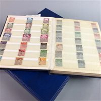 Lot 64 - A STAMP ALBUM AND A STOCKBOOK OF GERMAN STAMPS