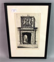 Lot 68 - MERCHANT'S HALL, LONDON, AN ETCHING BY GRAHAM BARRY CLILVERD