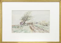 Lot 407 - SOUTH WEST END, AYRSHIRE, A WATERCOLOUR BY JAMES MCBEY