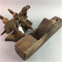 Lot 48 - A LOT OF TWO EARLY 20TH CENTURY WOOD TOOLS