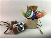 Lot 42 - A LOT OF EARLY 20TH CENTURY GAS MASKS AND A CAMERA