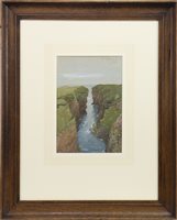 Lot 508 - IN ORKNEY, A WATERCOLOUR BY ROBERT GIBB