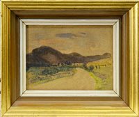 Lot 420 - A COUNTRY ROAD, A WATERCOLOUR BY WILLIAM WALLS