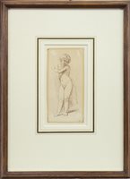 Lot 653 - SKETCH OF A CHILD, BY WILLIAM EDWARD FROST