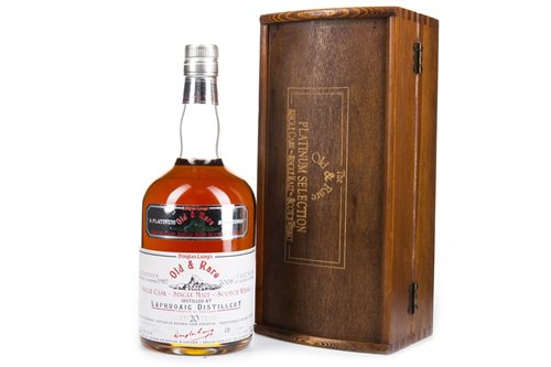 Lot 17 - LAPHROAIG 1987 OLD AND RARE 20 YEARS OLD