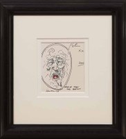 Lot 2384 - * PETER HOWSON OBE, HEAD OF JOHN THE BAPTIST...