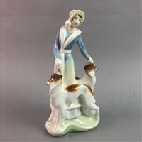 Lot 138 - A ROYAL DOULTON FIGURE OF 'DAISY' AND FIVE OTHER FIGURES