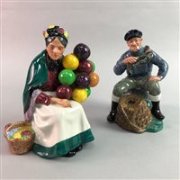 Lot 33 - A LOT OF TWO ROYAL DOULTON FIGURES
