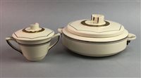 Lot 230 - A ROYAL DOULTON ART DECO STYLE PART DINNER SERVICE