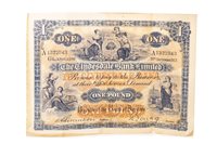 Lot 598 - THE CLYDESDALE BANK LIMITED £1 ONE POUND NOTE, 1923
