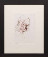 Lot 2408 - * PETER HOWSON OBE, LIFE mixed media on paper,...