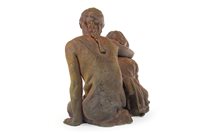 Lot 541 - THE SISTERS, A SCULPTURE BY WALTER AWLSON