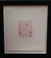 Lot 2418 - * JOHN BYRNE RSA, PINK ANGEL ARCHIVE etching,...