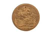 Lot 543 - A GOLD SOVEREIGN, 1913