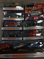 Lot 343 - A LOT OF EIGHT BOXED DINKY MODEL VEHICLES