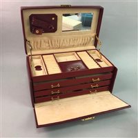 Lot 369 - A LARGE COLLECTION OF COSTUME JEWELLERY AND TWO JEWELLERY BOXES