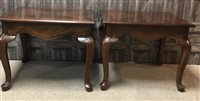 Lot 375 - A LOT OF TWO OCCASIONAL TABLES
