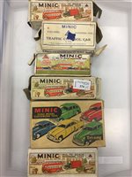 Lot 374 - A LOT OF SIX TRI-ANG MINIC SCALE MODEL CARS