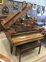 Lot 1436 - A BECHSTEIN BABY GRAND PIANO