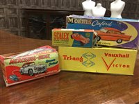 Lot 370 - A LOT OF FOUR VINTAGE MODEL VEHICLES