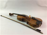 Lot 142 - TWO VINTAGE VIOLINS