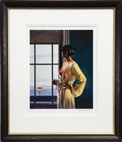Lot 525 - BABY, BYE BYE, A SIGNED GICLEE PRINT BY JACK VETTRIANO