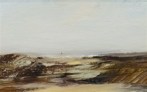 Lot 532 - NEW DAY, AN OIL BY MARDI BARRIE