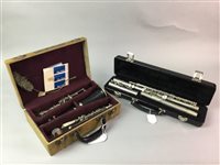 Lot 31 - A SELMER CLARINET AND A BUNDY SELMER FLUTE