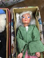 Lot 213 - A LOT OF FOUR PELHAM PUPPETS