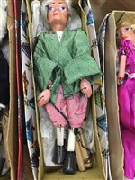 Lot 213 - A LOT OF FOUR PELHAM PUPPETS