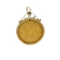 Lot 510 - A GOLD SOVEREIGN, 1887