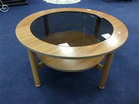 Lot 159 - A COFFEE TABLE