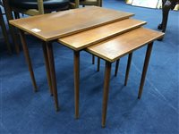 Lot 160 - A NEST OF TABLES