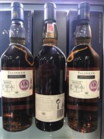 Lot 65 - TWO BOTTLES OF TALISKER AND ONE LAGAVULIN