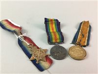 Lot 122 - A WWI SERVICE MEDAL GROUP AWARDED TO PTE. BUCHANAN