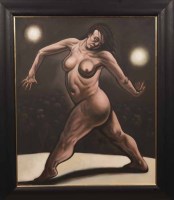 Lot 2487 - * PETER HOWSON OBE, ATHENA 1999 oil on canvas,...