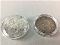 Lot 243 - A GEORGE IV CROWN, 1822 AND A 1937 CROWN