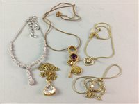 Lot 254 - A LOT OF FIVE SWAROVSKI NECKLETS