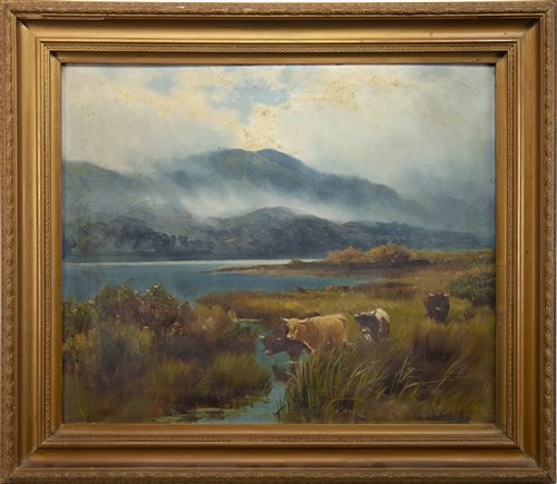 Lot 414 - A PAIR OF OILS BY HENRY HADFIELD CUBLEY
