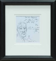 Lot 2497 - * PETER HOWSON OBE, AMOS, A TRUE PROPHET pen...