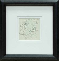 Lot 2499 - * PETER HOWSON OBE, THE LAST VIGIL pen on...