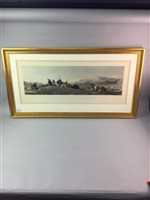 Lot 288 - A HAND COLOURED PRINT BY LANDSEER