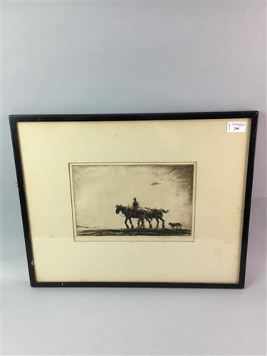 Lot 290 - AN ETCHING BY GEORGE SOPER