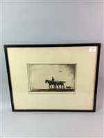 Lot 290 - AN ETCHING BY GEORGE SOPER