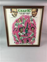 Lot 338 - CELTIC F.C. INTEREST - A CELTIC F.C. EIGHT IN A ROW POSTER