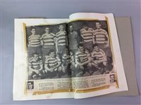 Lot 340 - CELTIC F.C. INTEREST - A SCRAP BOOK RELATING TO CELTIC F.C. WITH RELATED EPHEMERA