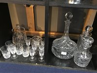 Lot 107 - A LARGE LOT OF CRYSTAL