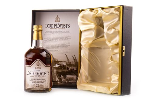 Lot 87 - AUCHENTOSHAN LORD PROVOST'S SPECIAL RESERVE AGED 21 YEARS