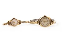 Lot 760 - TWO LADY'S MANUAL WIND WRIST WATCHES