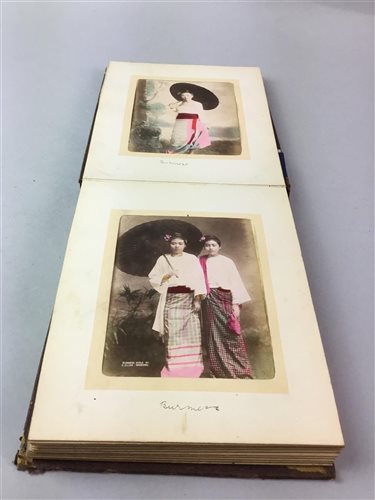 Lot 12 - A LOT OF TWO EARLY 20TH CENTURY POSTCARD ALBUMS